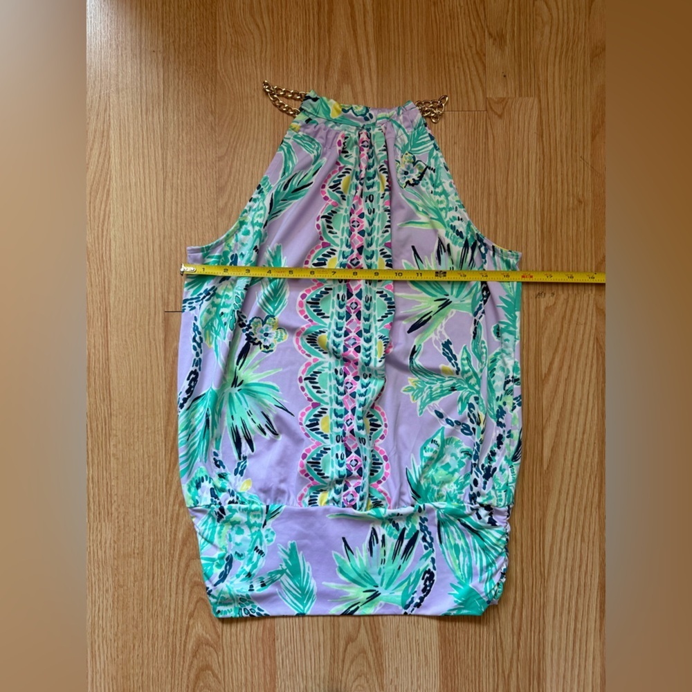 NEW Lilly Pulitzer Bowen halter top size XS - Picture 6 of 6